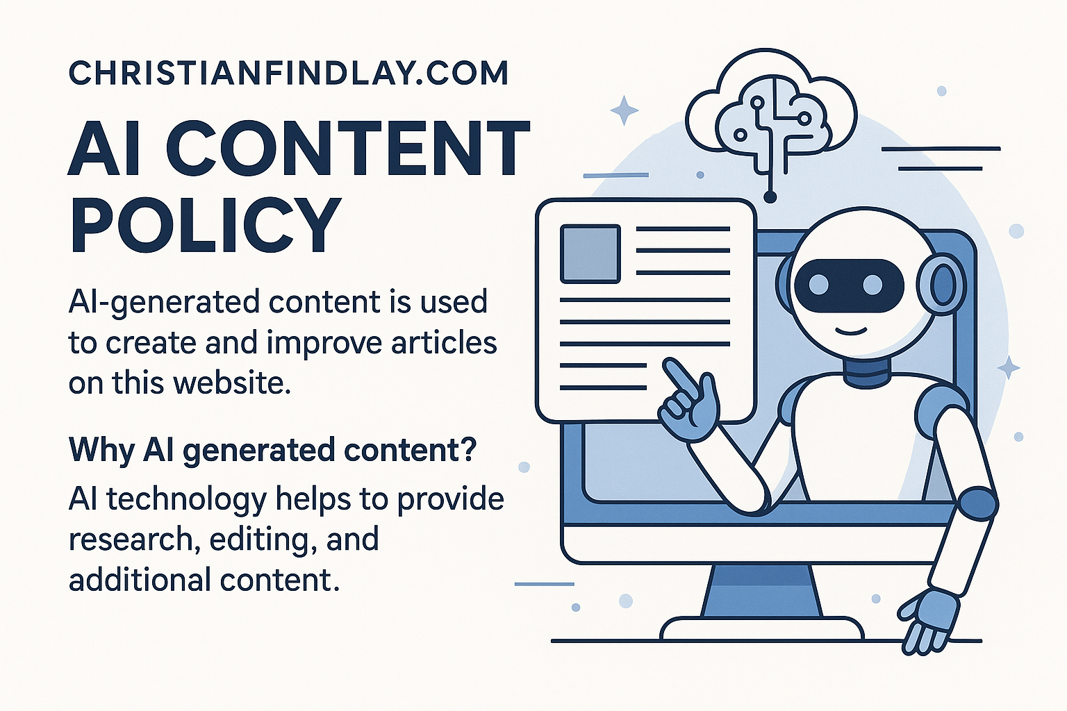 AI Content Policy